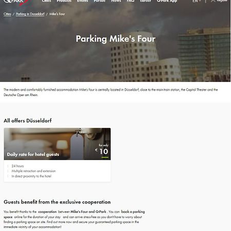 Mike'S Four Apartment ดุสเซลดอร์ฟ ภายนอก รูปภาพ
